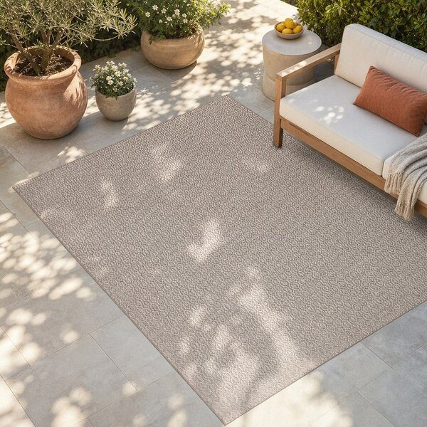 Сив килим за открито , 80 x 150 cm Coin - NORTHRUGS