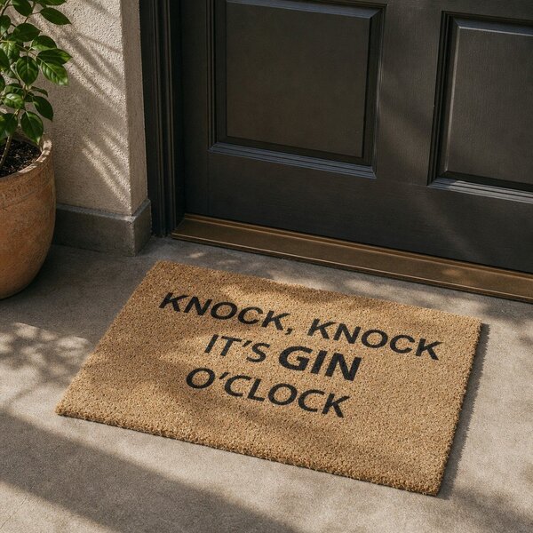 Изтривалка от кокосови влакна 40x60 cm Gin O'Clock – Artsy Doormats