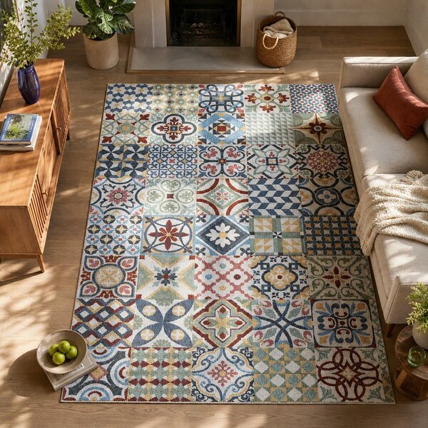 Килим Universal Azulejos, 80 x 150 cm