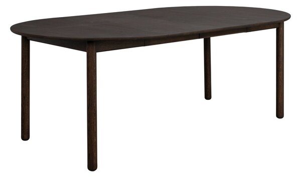 Кръгла сгъваема трапезна маса от масивен дъб ø 120 cm Derrymore – Rowico