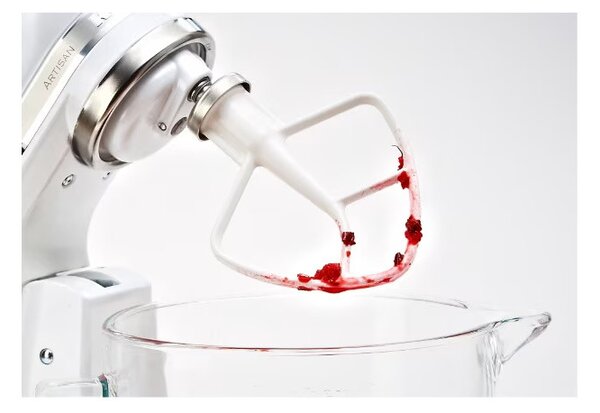 Планетарен миксер KitchenAid Artisan Elegance 5KSM175PSECA, 300W, 4.8 л, Direct drive, 10 скорости, Червен