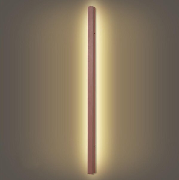 Brilagi-LED Външно стенно осветително тяло LINEAR LED/32W/230V 3000K IP65 140 cm кафяво CRI 90