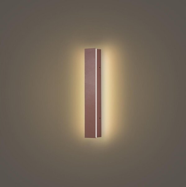 Brilagi - LED външна стенна лампа LINEAR LED/8W/230V 3000K IP65 30 cm кафява CRI 90