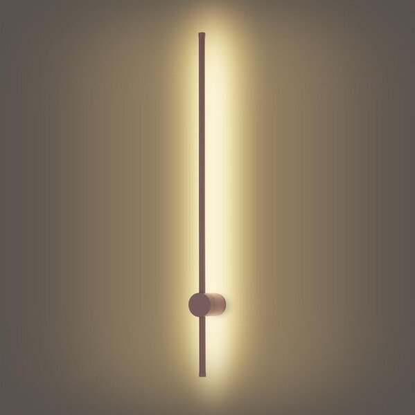 Brilagi - LED външно стенно осветително тяло AURA LED/20W/230V 3000K IP54 97 cm кафяво CRI 90