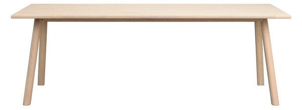 Сгъваема трапезна маса от масивен дъб 95x220 cm Clapperton – Rowico