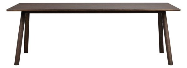 Сгъваема трапезна маса от масивен дъб 95x220 cm Clapperton – Rowico
