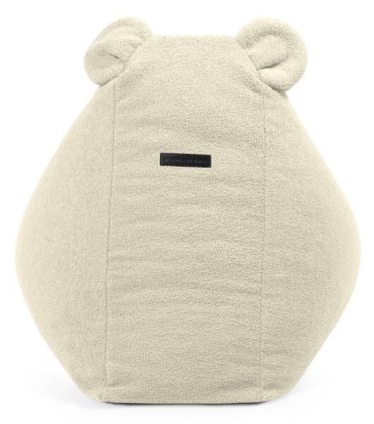 Кремав детски пуф от букле Snug 80 Bear – SLOWDOWN