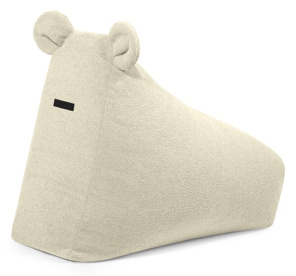 Кремав детски пуф от букле Snug 80 Bear – SLOWDOWN