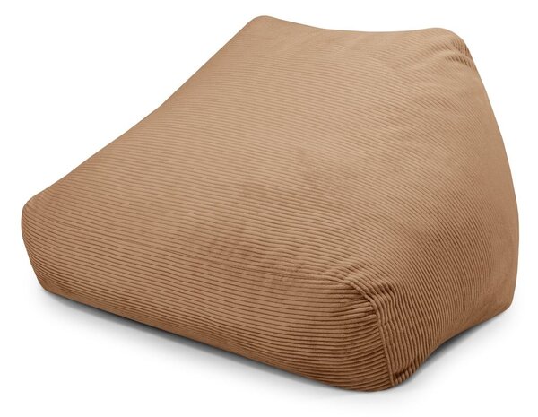 Кафяв пуф от рипсено кадифе Sofa Snug – SLOWDOWN