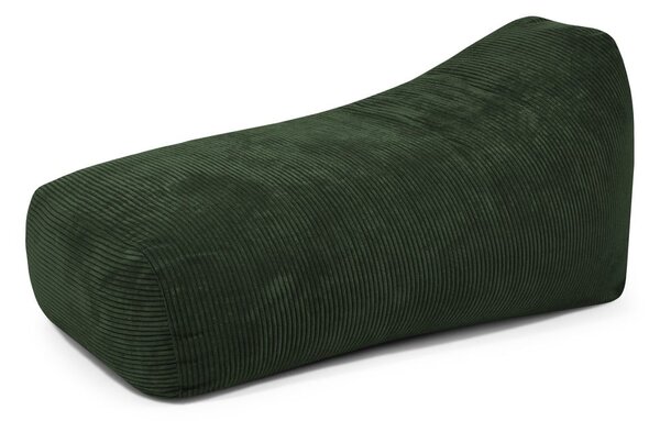 Зелен пуф от рипсено кадифе Snug Long 140 – SLOWDOWN