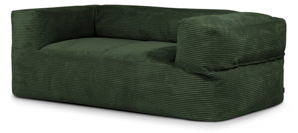 Зелен пуф от рипсено кадифе Sofa MooG – SLOWDOWN
