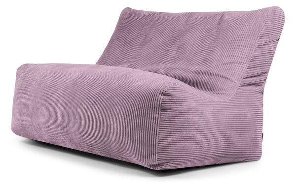 Лилав пуф от рипсено кадифе Sofa Seat Lounge – SLOWDOWN