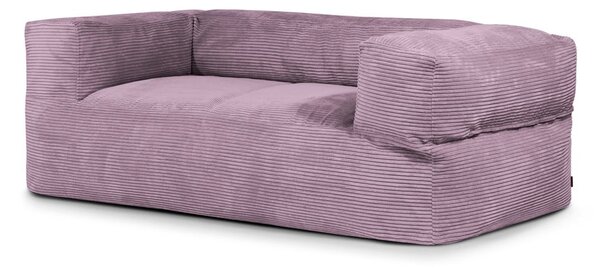 Лилав пуф от рипсено кадифе Sofa MooG – SLOWDOWN