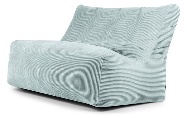 Пуф от рипсено кадифе в цвят мента Sofa Seat Lounge – SLOWDOWN