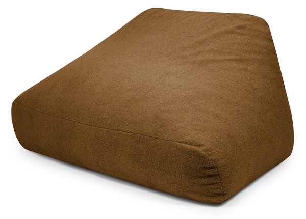 Кафяв пуф от букле Sofa Snug – SLOWDOWN