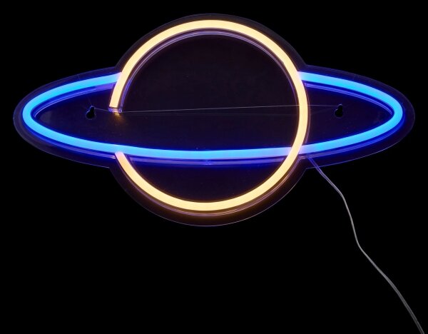 Atmosphera - LED неонова стенна декорация PLANET LED/5V
