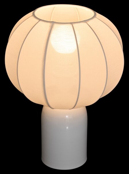 Atmosphera - Настолна лампа TOBIE 1xE27/60W/230V бяла
