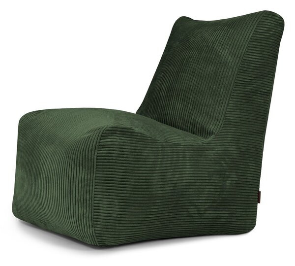 Зелен пуф от рипсено кадифе Seat Lounge – SLOWDOWN