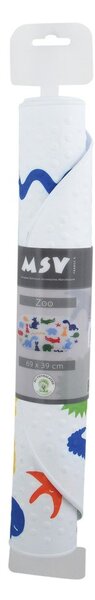 Детска противоплъзгаща подложка за вана 39x69 cm Zoo – MSV