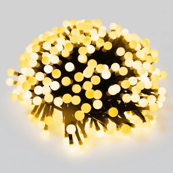 Aigostar - LED външен коледен гирлянд 50xLED/8 функции 8m IP44 топло бяло