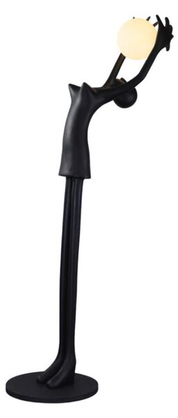 Immax 08812XL - Подова лампа SILUETTE 1xE27/25W/230V 210 cm Human Girl