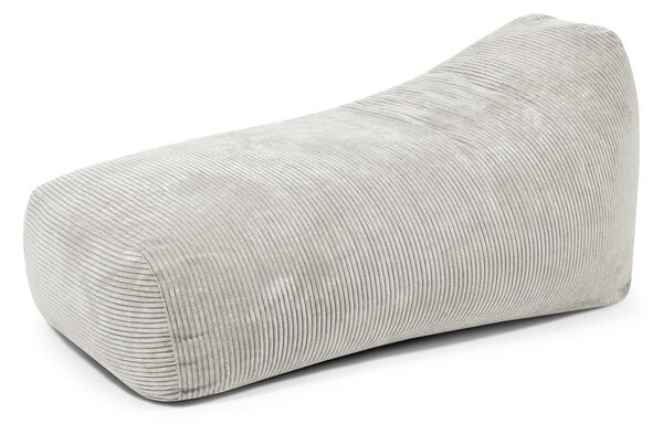 Кремав пуф от рипсено кадифе Snug Long 140 – SLOWDOWN