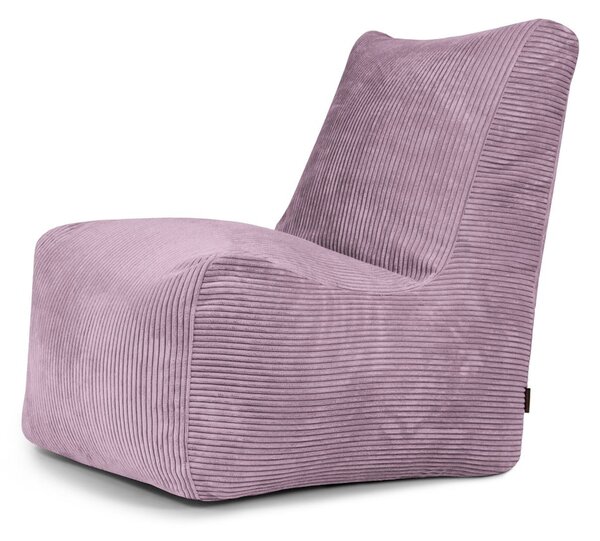 Лилав пуф от рипсено кадифе Seat Lounge – SLOWDOWN