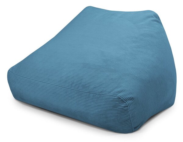 Син пуф от рипсено кадифе Sofa Snug – SLOWDOWN