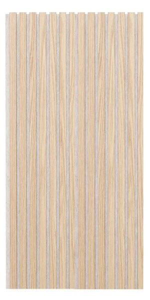 Акустичен декоративен стенен панел atmosphera Colva, MDF, 120x60 cm - Натурален