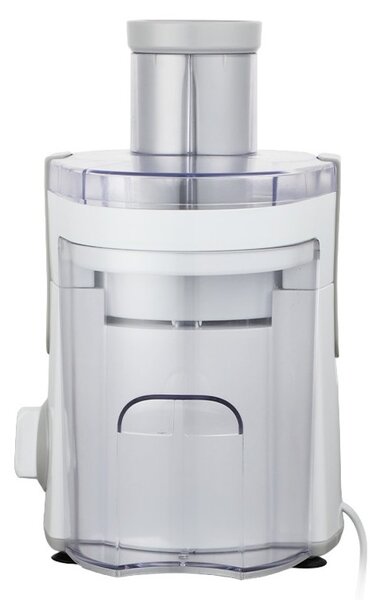 Сокоизстисквачка Oliver Voltz OV51160C, 400W, 600 мл, 2 степени, Голям отвор, Контейнер за отпадъци, Тиха, Бял