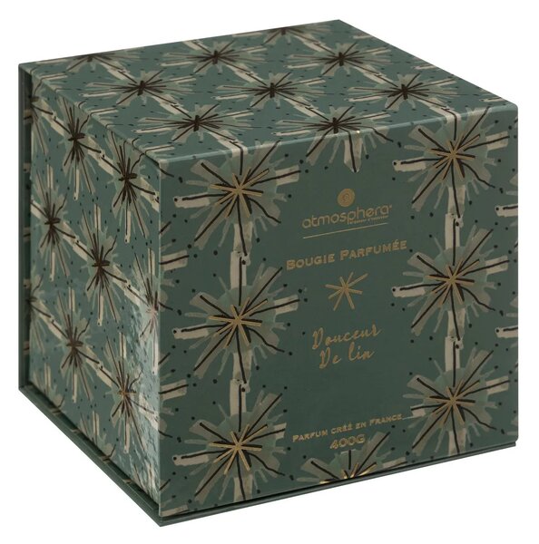 Ароматна свещ atmosphera Plum, Стъкло, 400 g - Tonka Bean