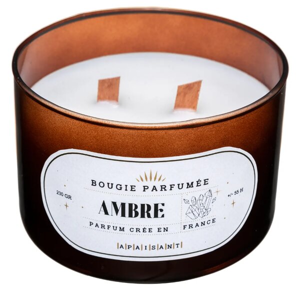 Ароматна свещ atmosphera Snow, Стъкло, 470 g - Patchouli