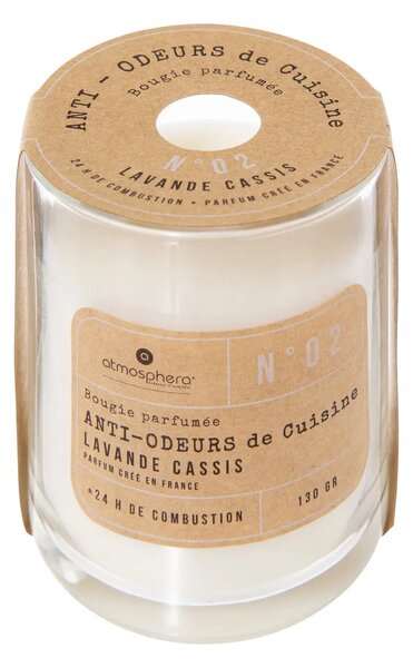 Ароматна свещ atmosphera Anti-odour, Стъкло, 130 g - Bathroom