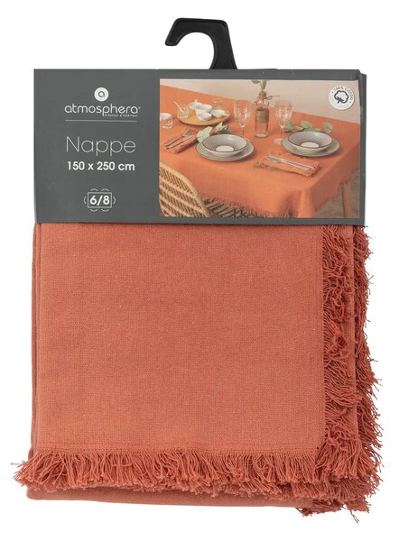 Покривка за маса atmosphera Nappe, 150x250 cm - Бял