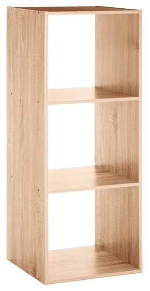 Рафт 5five Mix'n Modul, 3 отделения, MDF, 35x32x101 cm - Сив