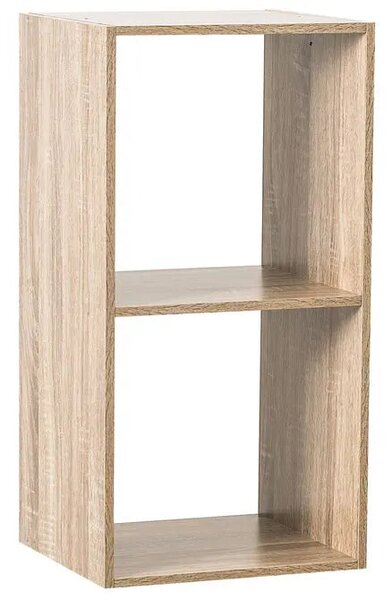 Рафт 5five Mix'n Modul, 2 отделения, MDF, 35x32x68 cm - Бял