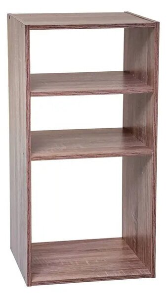 Рафт 5five Mix'n Modul, 2+1 отделение, MDF, 35x32x68 cm - Сив