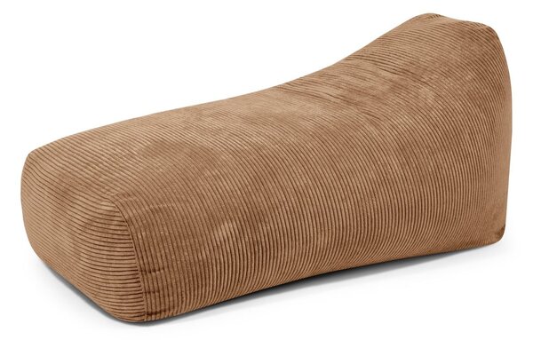 Кафяв пуф от рипсено кадифе Snug Long 140 – SLOWDOWN