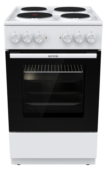 Готварска печка Gorenje GE5A60WH, клас A, 70л. обем, 4 нагревателни зони, MultiAir, FastPreheat, бяла