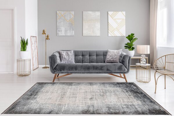 Килим LALEE PIERRE CARDIN Elysee 901, 160x230 см, сребрист