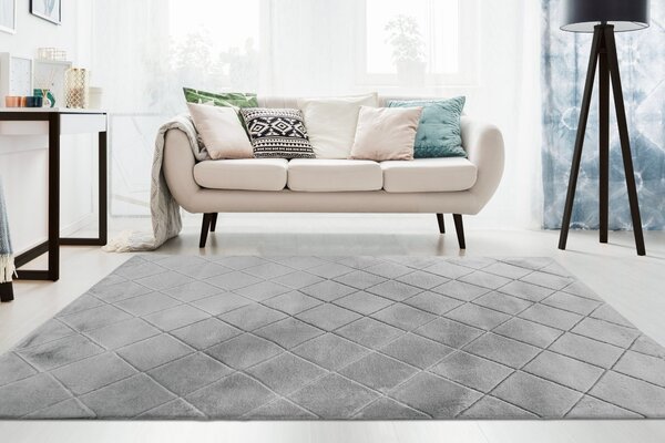 Килим LALEE Impulse 600, 160x230 см, сребрист