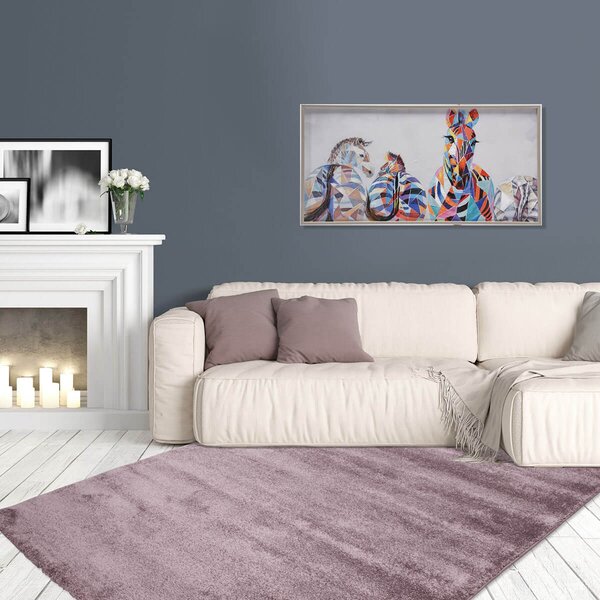 Килим LALEE Softtouch 700, 160x230 см, пастелно лилаво