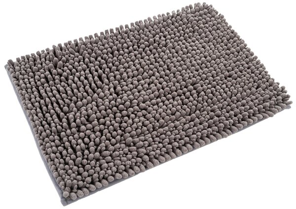 Постелка за баня LALEE Fluffy 700, 67x110 см, графит