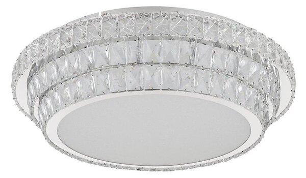 Globo 68157-58- LED димируема таванна лампа KLARA 58W/230V 2700-6000K Ø60cm бяла + с дистанционно управление