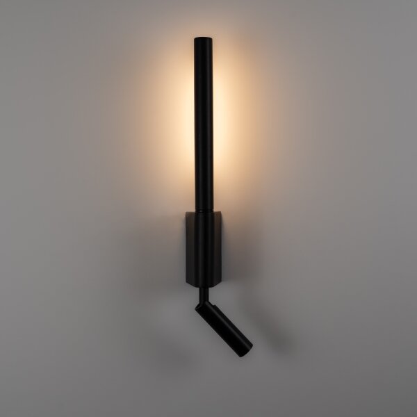 Brilagi - LED стенен точков аплик VIXON, LED/3W/230V + LED/5W, черен, CRI 90