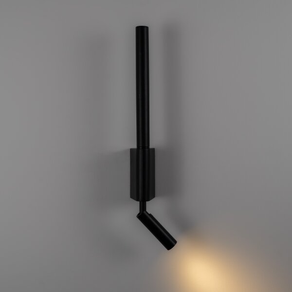 Brilagi - LED стенен точков аплик VIXON, LED/3W/230V + LED/5W, черен, CRI 90