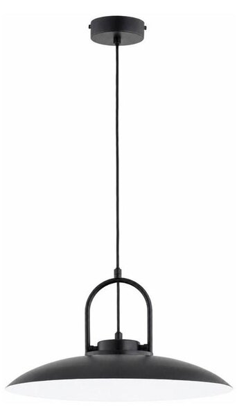 Подвесен полилей на кабел HATTORI 1xE27/15W/230V, черен