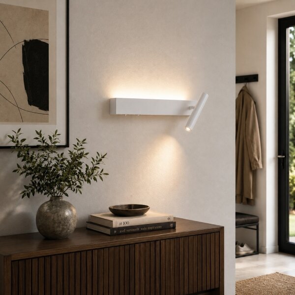 Brilagi - LED стенен спот ARLIX LED/3W/230V + LED/7W бял CRI 90