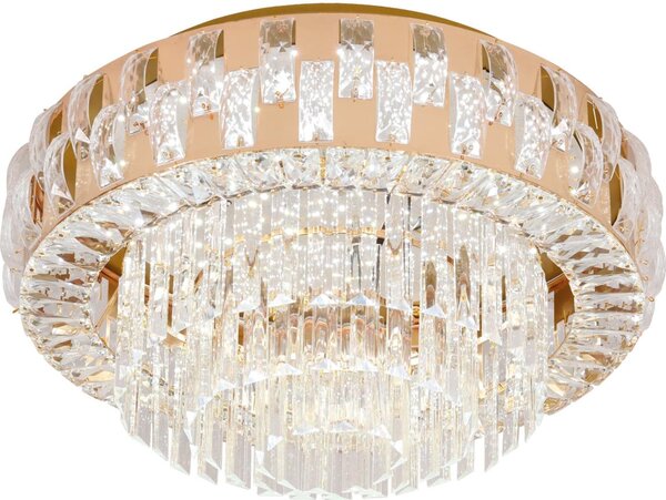 Brilagi - димируем LED таванен плафон AURELIA LED/45W/230V Ø 50 см златен + дистанционно управление