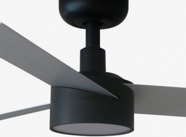 FARO 34285WT1S - Димируем LED вентилатор CRUISER S, 18 W/230 V, CCT, диаметър 106 см, цвят: сив/черен/бял, включено дистанционно управление